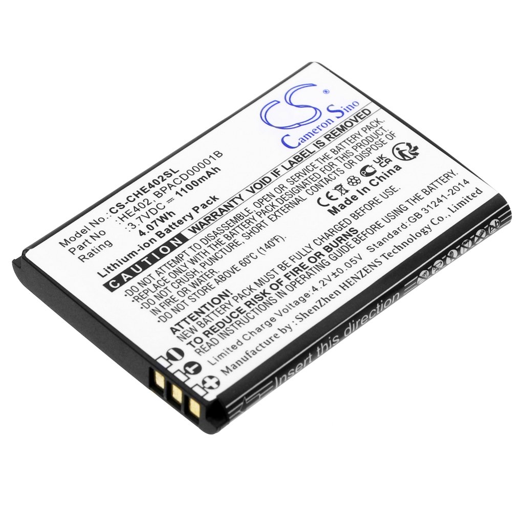 Remplacement de batterie compatible pour AT