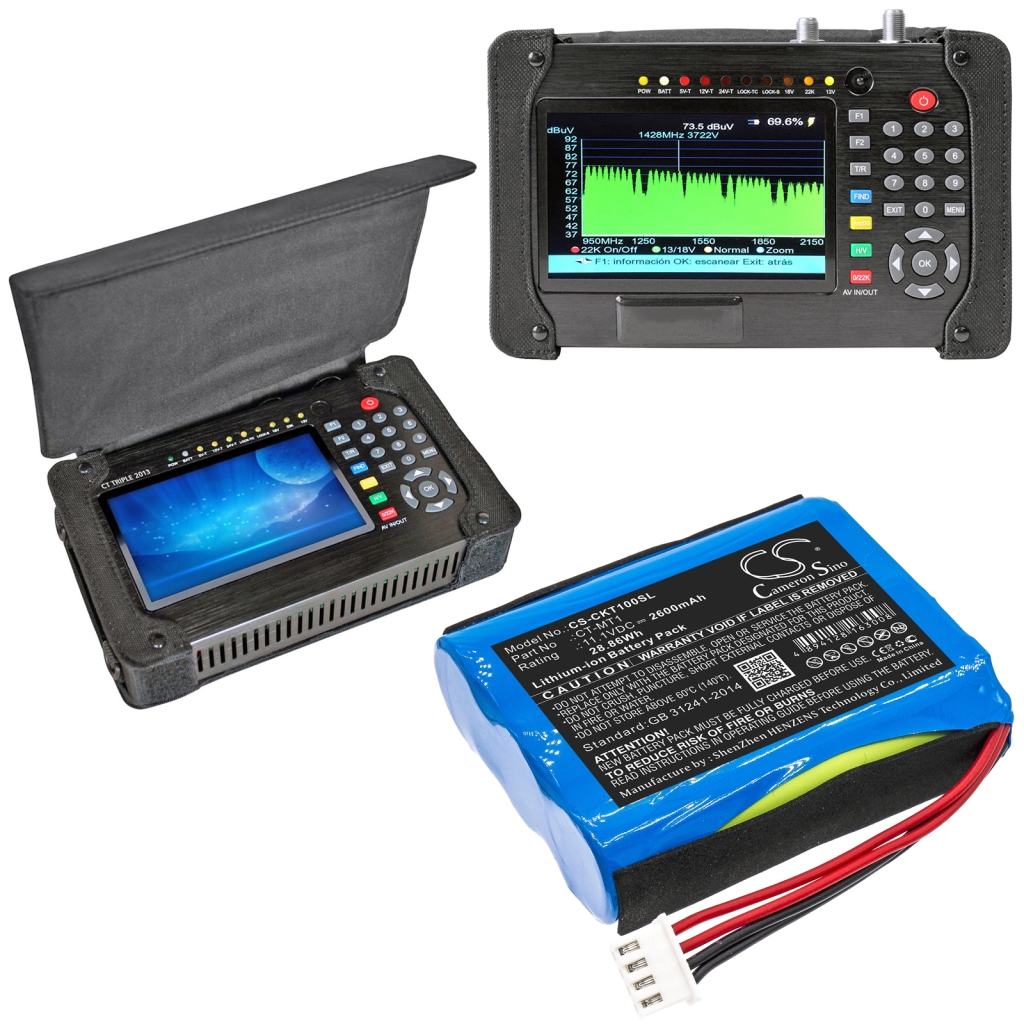 Batterij voor elektrisch gereedschap Tecatel CS-CKT100SL
