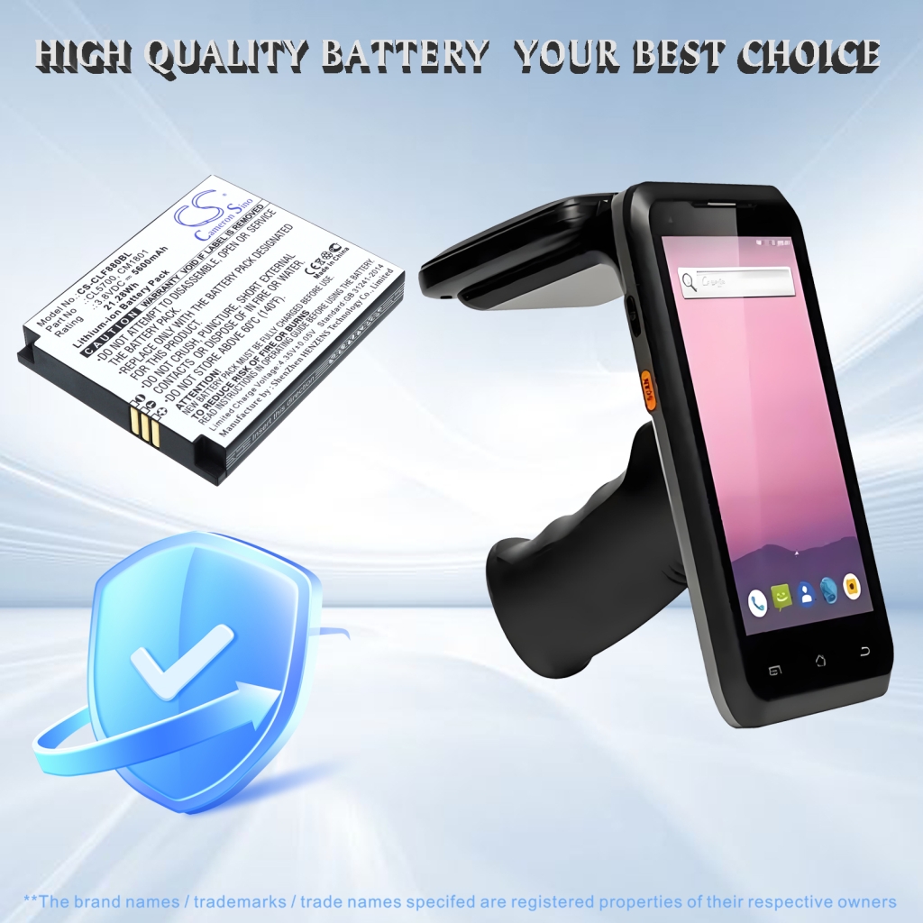 Batterij compatibel met Cilico CS-CLF880BL