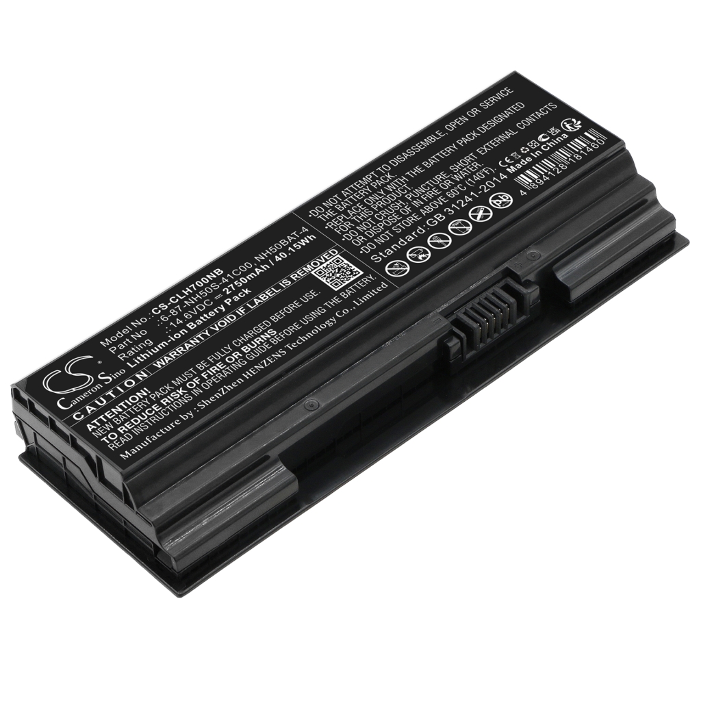 Notebook batterij Sager NP7856(NH58RDQ)