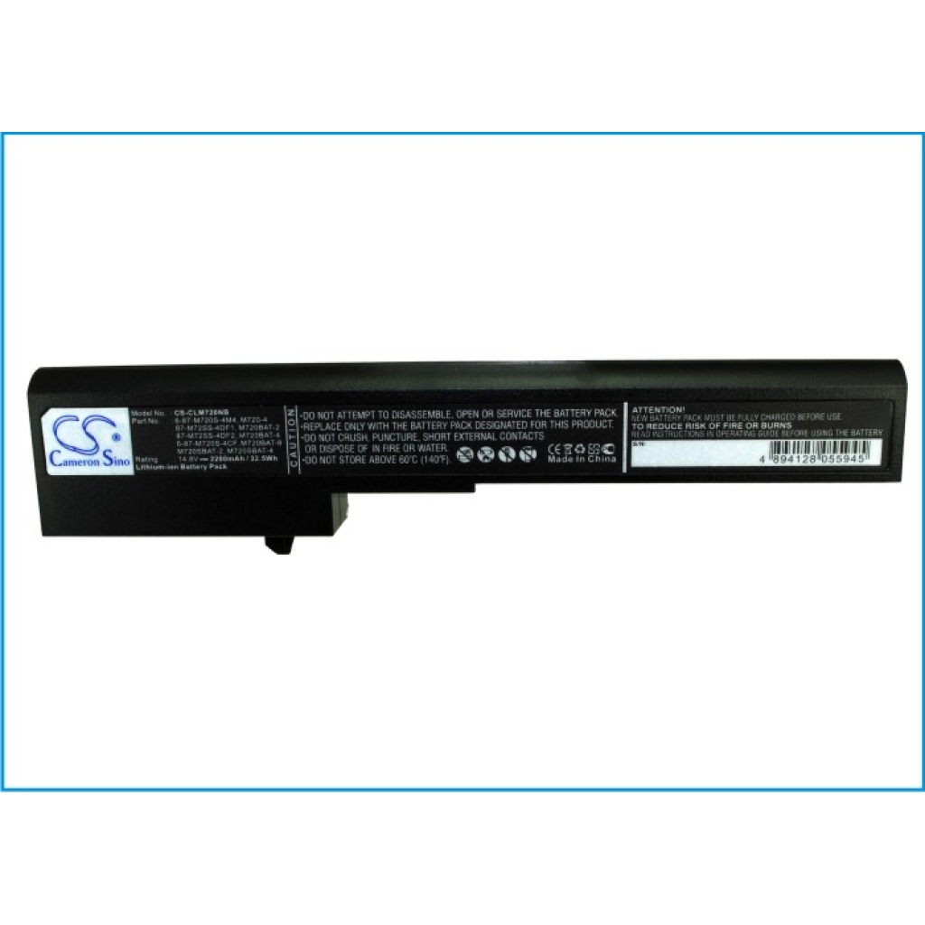 Batterijen Vervangt 6-87-M72SS-4DF2