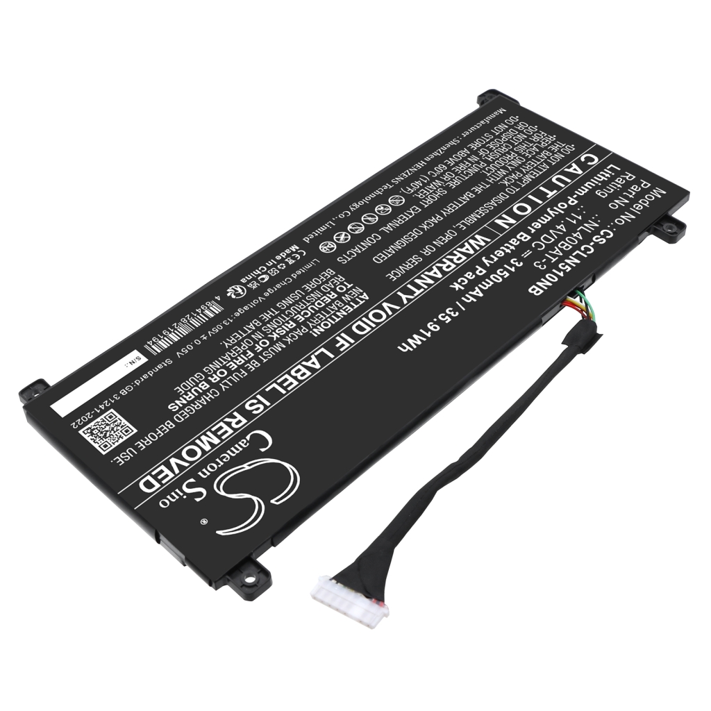 Notebook batterij CLEVO CS-CLN510NB