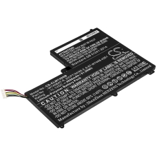 Compatibele batterijvervanging voor CLEVO 3ICP7/34/95-2,6-87-W740S-42E1,W740BAT-6