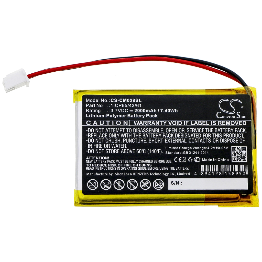 Batteries personnalisées CS-CM029SL