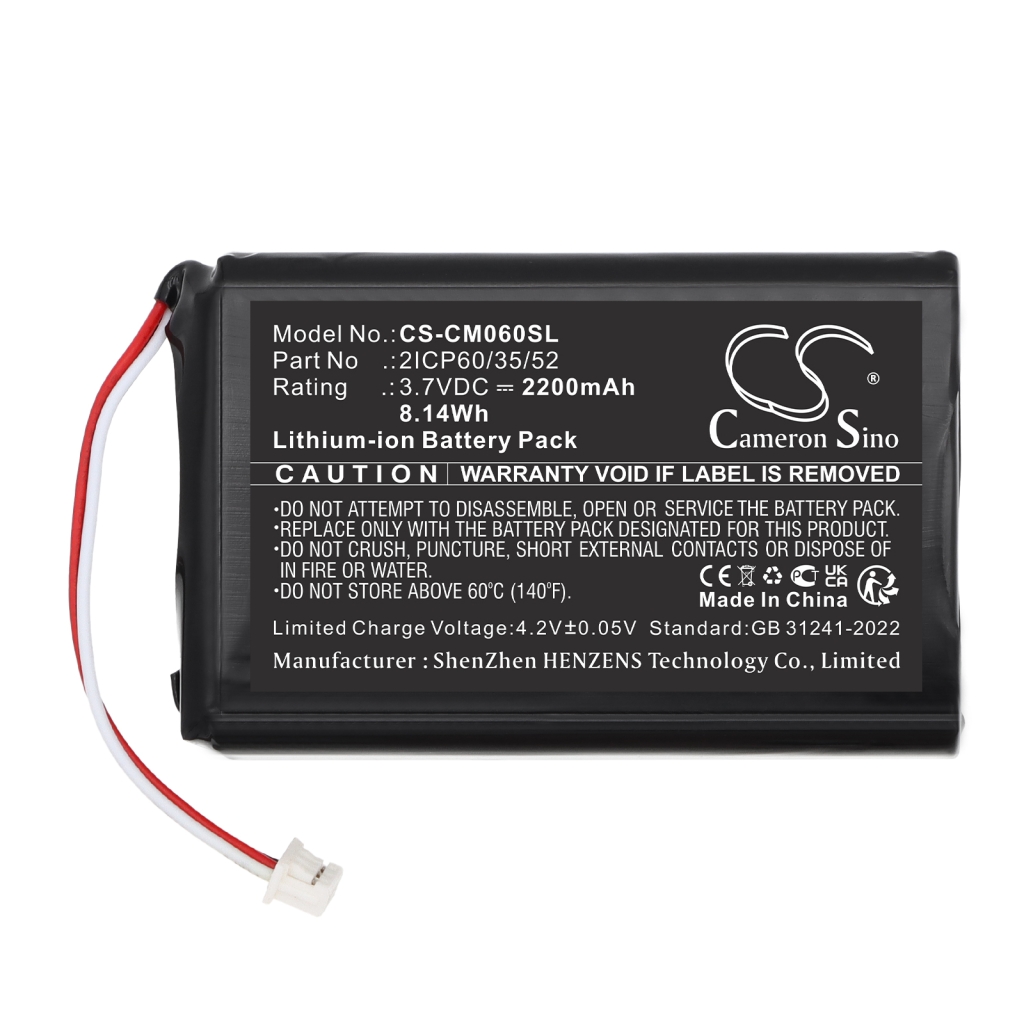 Aangepaste Batterijpakken  CS-CM060SL