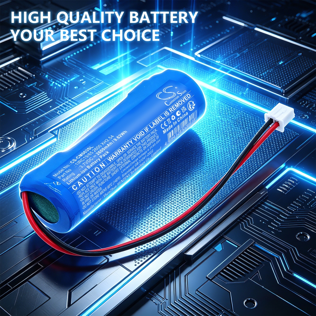 Aangepaste Batterijpakken compatibel met Battery pack CS-CM063SL