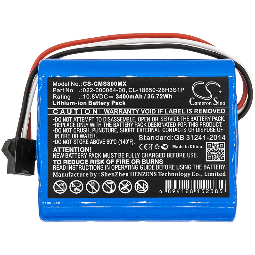 Medical Battery Cardiomonitor COMEN Star 8000