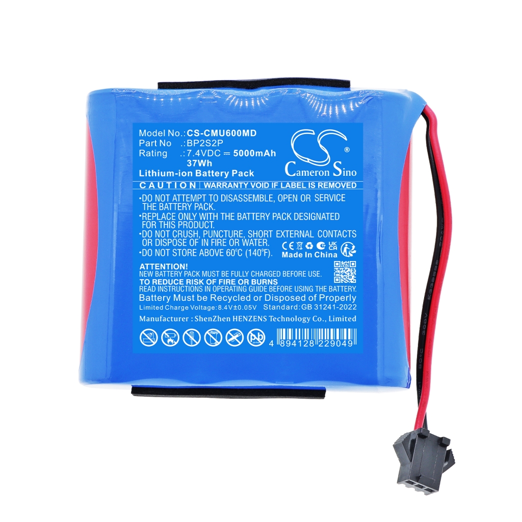 Batterij compatibel met Contec CS-CMU600MD