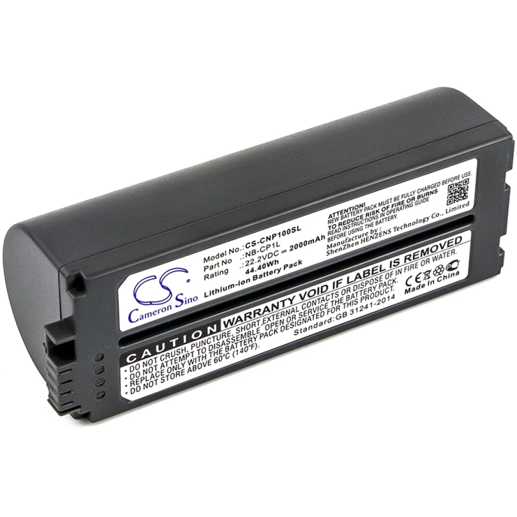 Batterijen Vervangt NB-CP1L