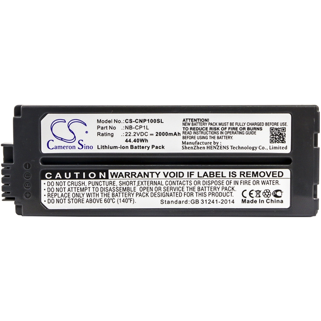 Batterijen Vervangt NB-CP1L