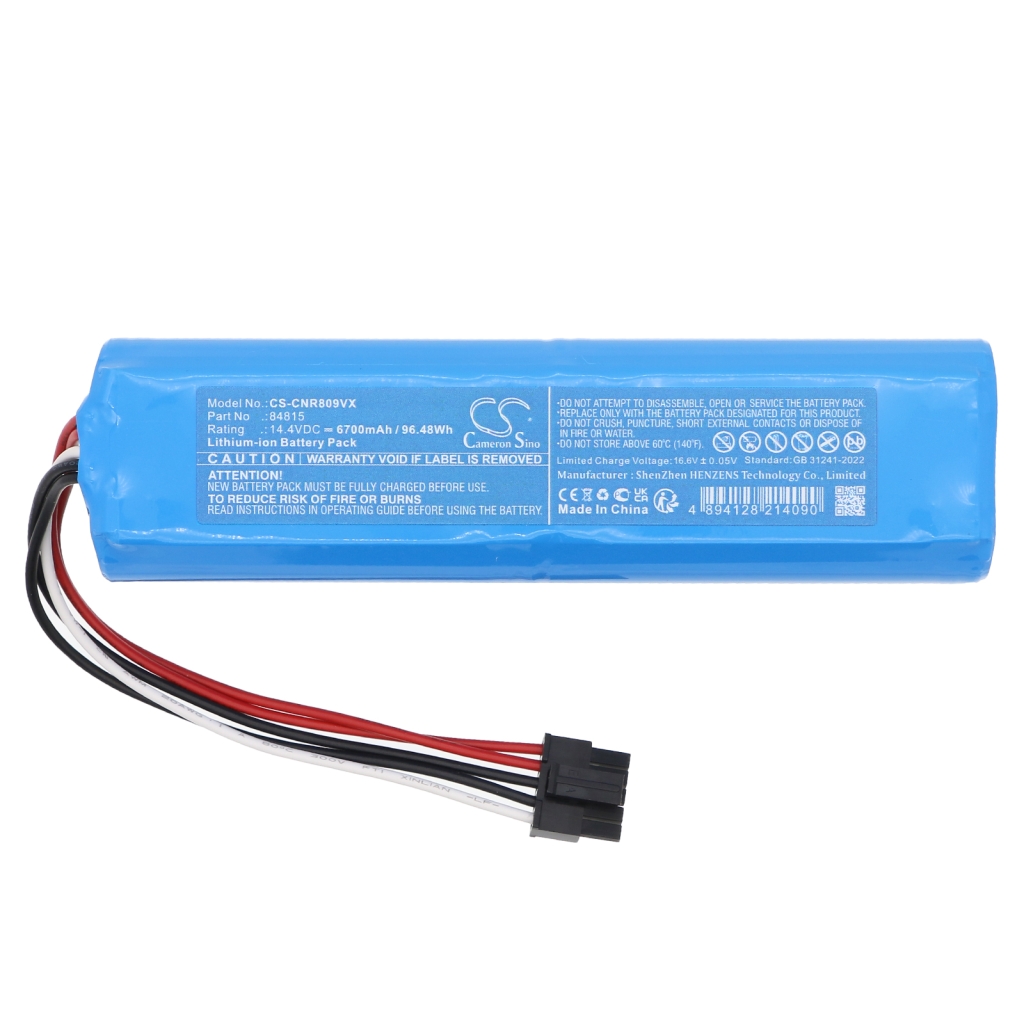 Batterijen voor stofzuigers Cecotec CS-CNR809VX
