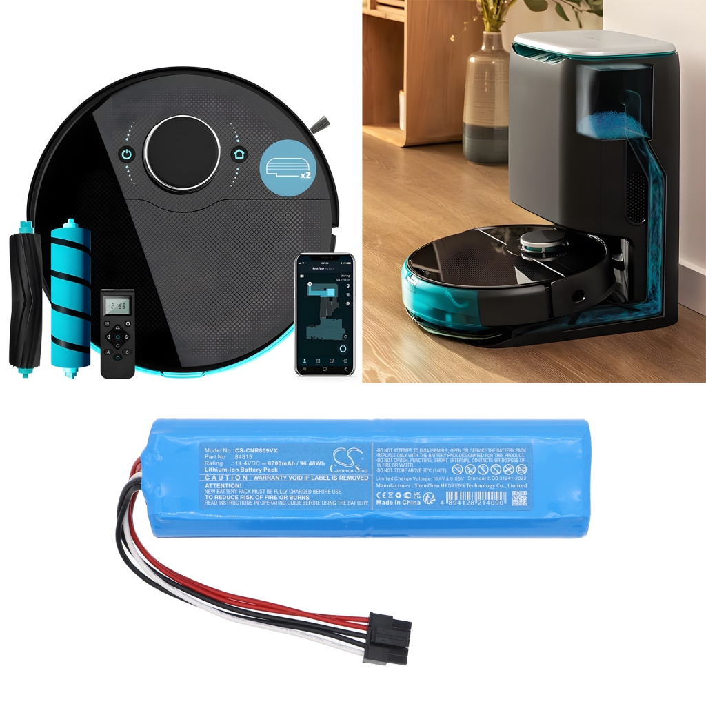 Batterijen voor stofzuigers Cecotec CS-CNR809VX