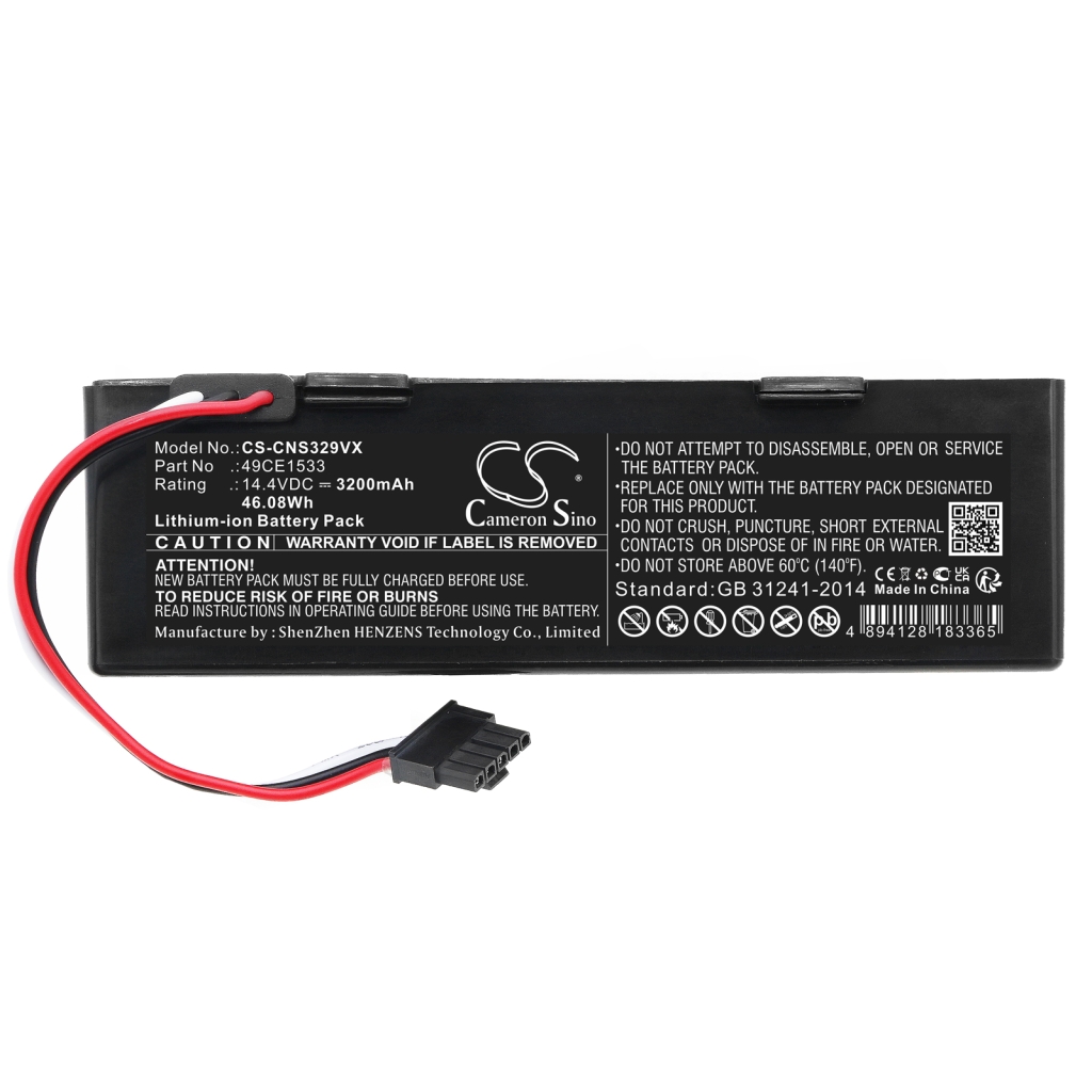 Batterij Vervangt 49CE1533