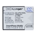 Rechtstreekse etiketaanzicht van CS-CP8190SL – X-Longer, 1650mAh, 6,11Wh, CPLD-16, 3,7V