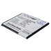 Schuine etiketaanzicht van platte CS-CP8190SL smartphoneaccu – CPLD-16, 3,7V 1650mAh 6,11Wh