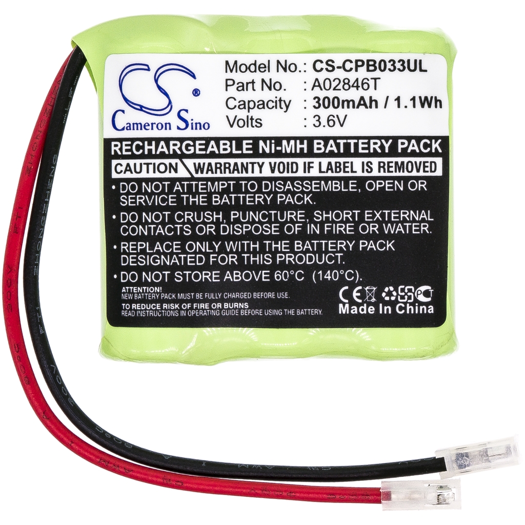 Battery Replaces 2/3AAA x 3