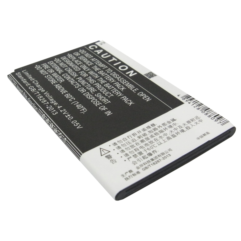 Cameron Sino CS-CPD520SL accu, veiligheidszijde met streepjescode