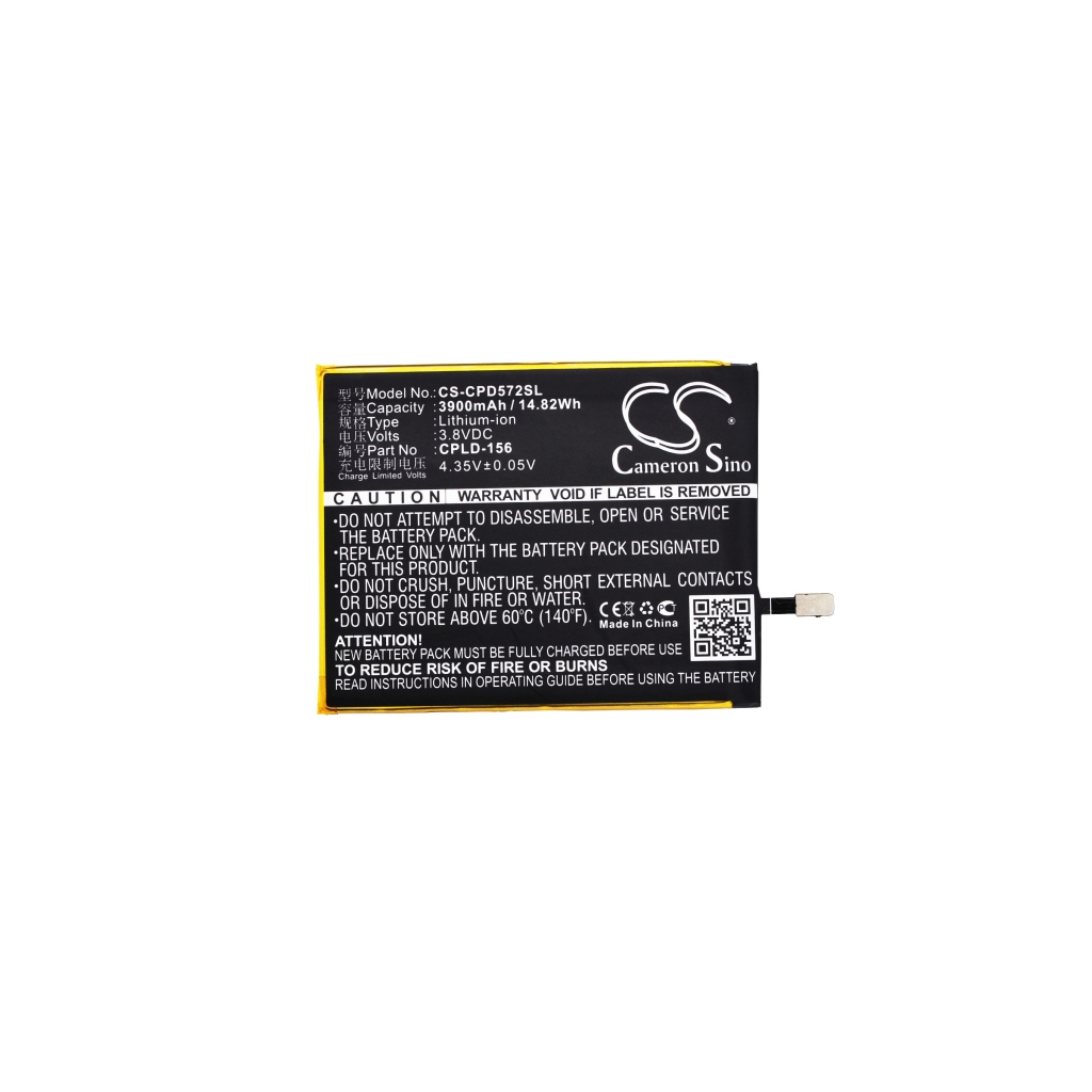 Batterij compatibel met Coolpad CS-CPD572SL
