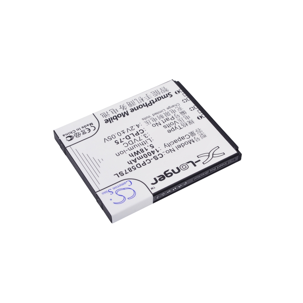 Batterij compatibel met Coolpad CS-CPD587SL