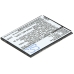 CS-CPD717SL schuine weergave met 3 gouden pogo-pincontacten aan de rand