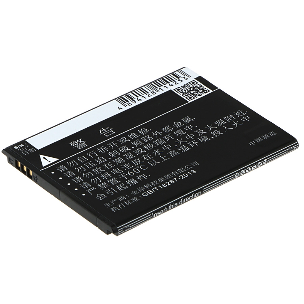 CS-CPD717SL achterkant met streepjescode en 3 gouden pogo-pincontacten aan de rand