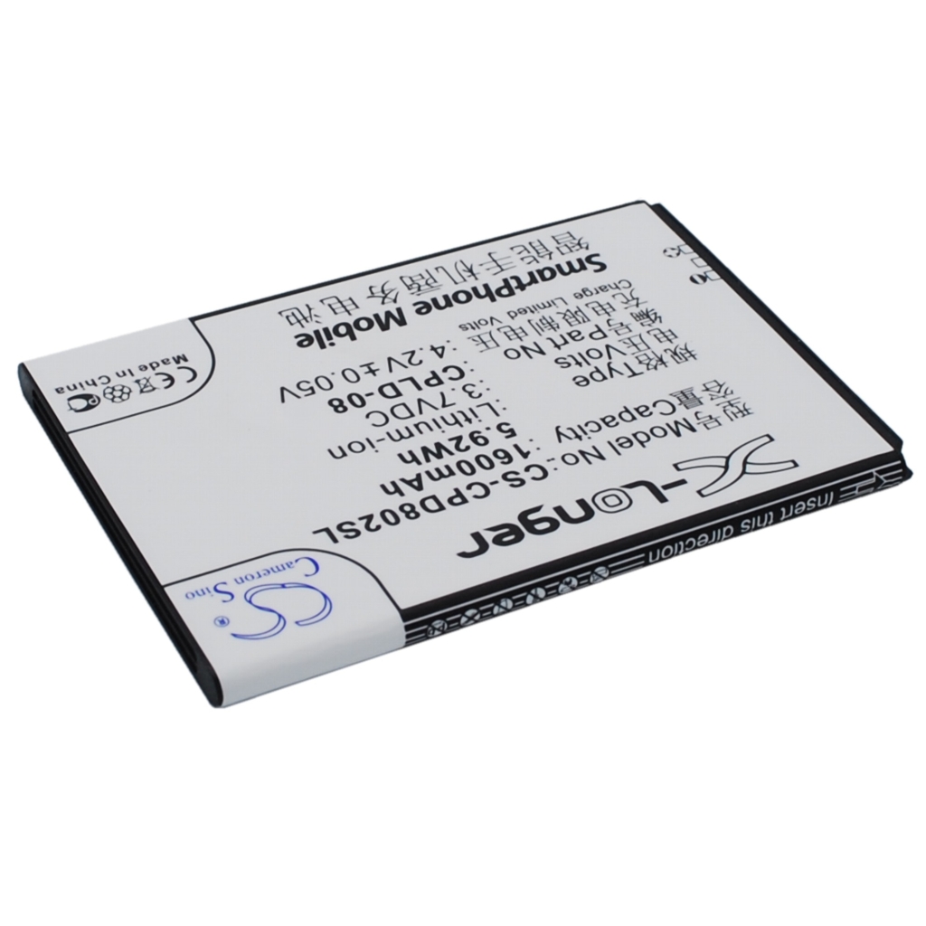 Batterij compatibel met Coolpad CS-CPD802SL