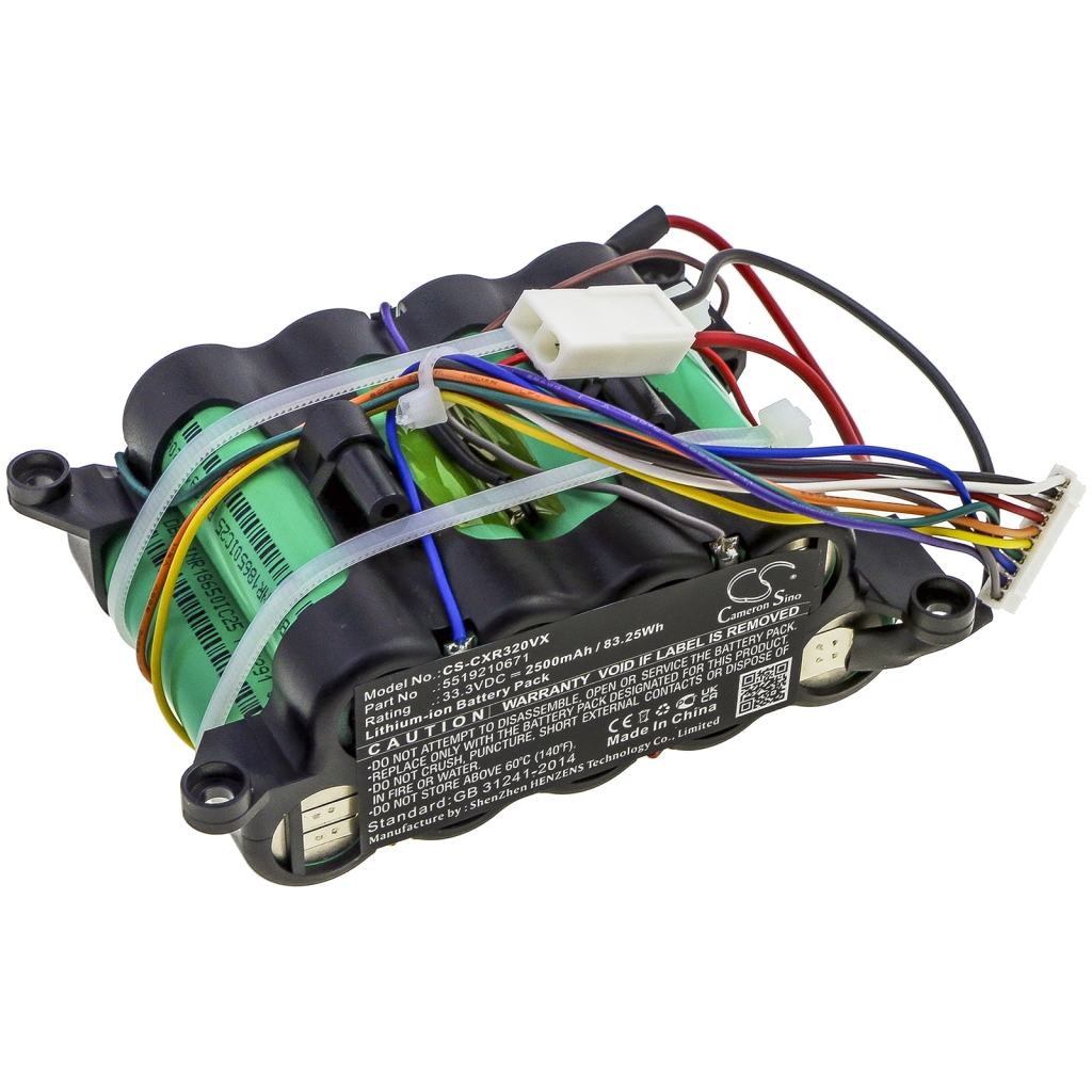 Batterijen voor stofzuigers Delonghi CS-CXR320VX
