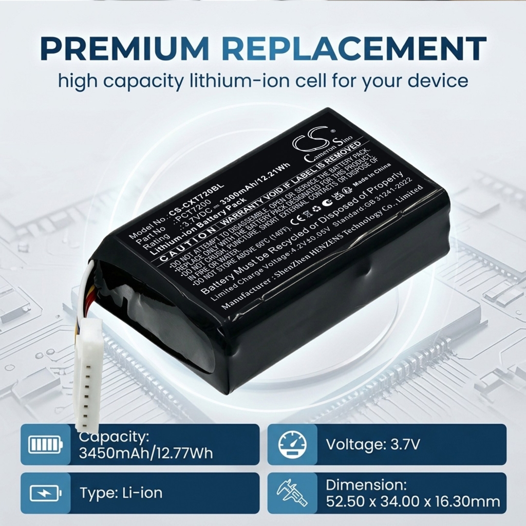 Batterij compatibel met C-one CS-CXT720BL