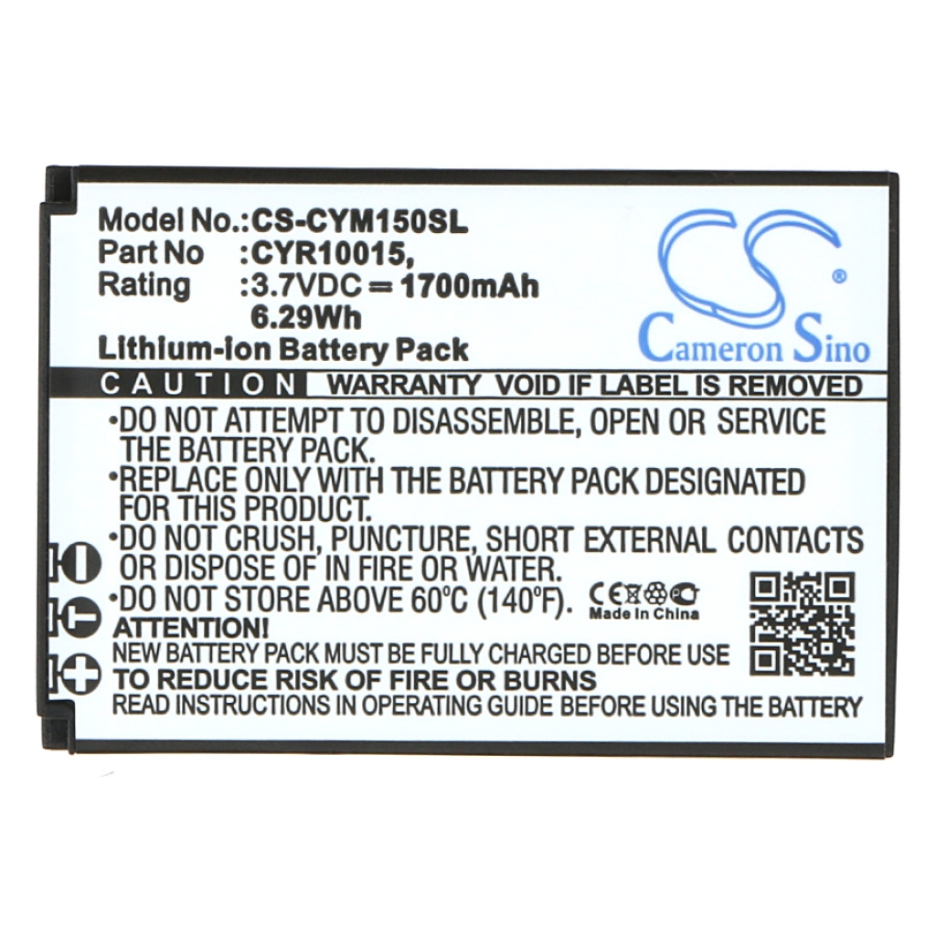 Batterij Vervangt CYR10015