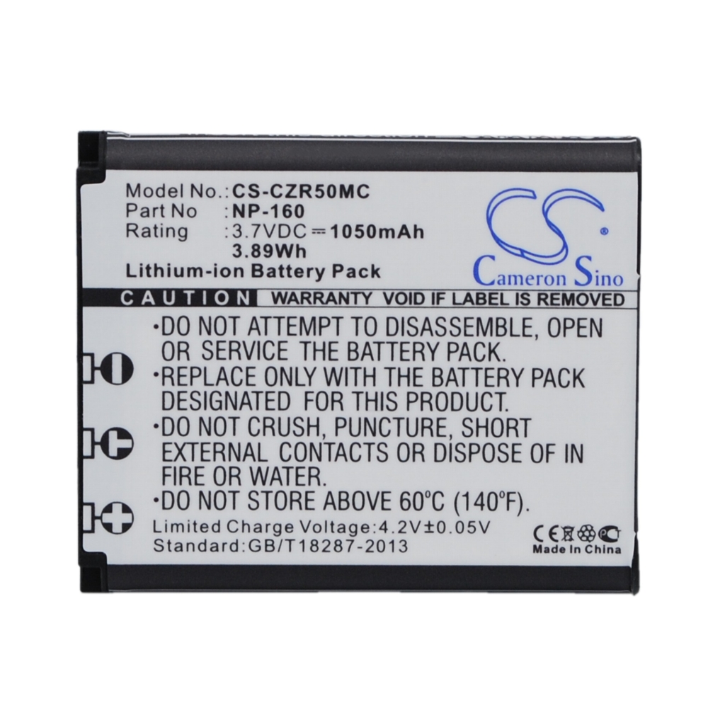 Batterij voor camera Casio CS-CZR50MC