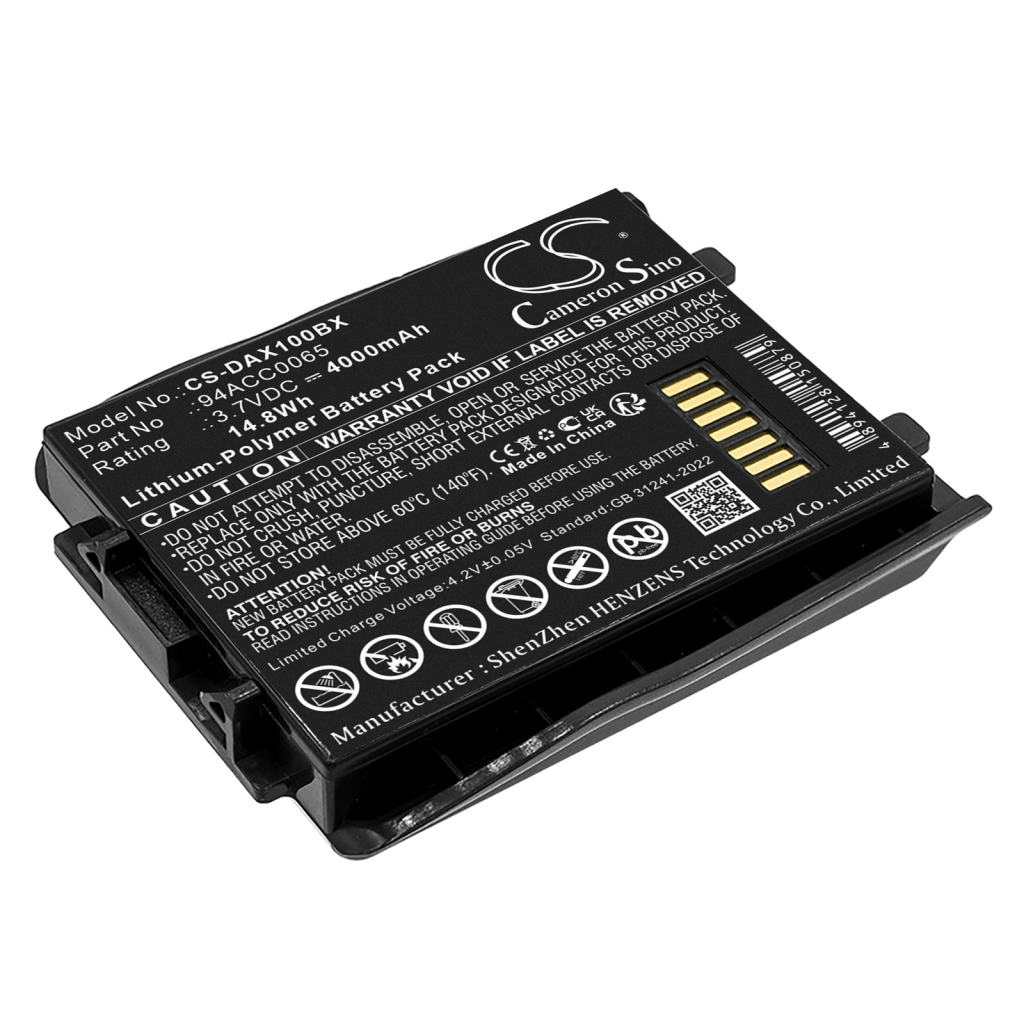 Batterij barcode, scanner Datalogic CS-DAX100BX
