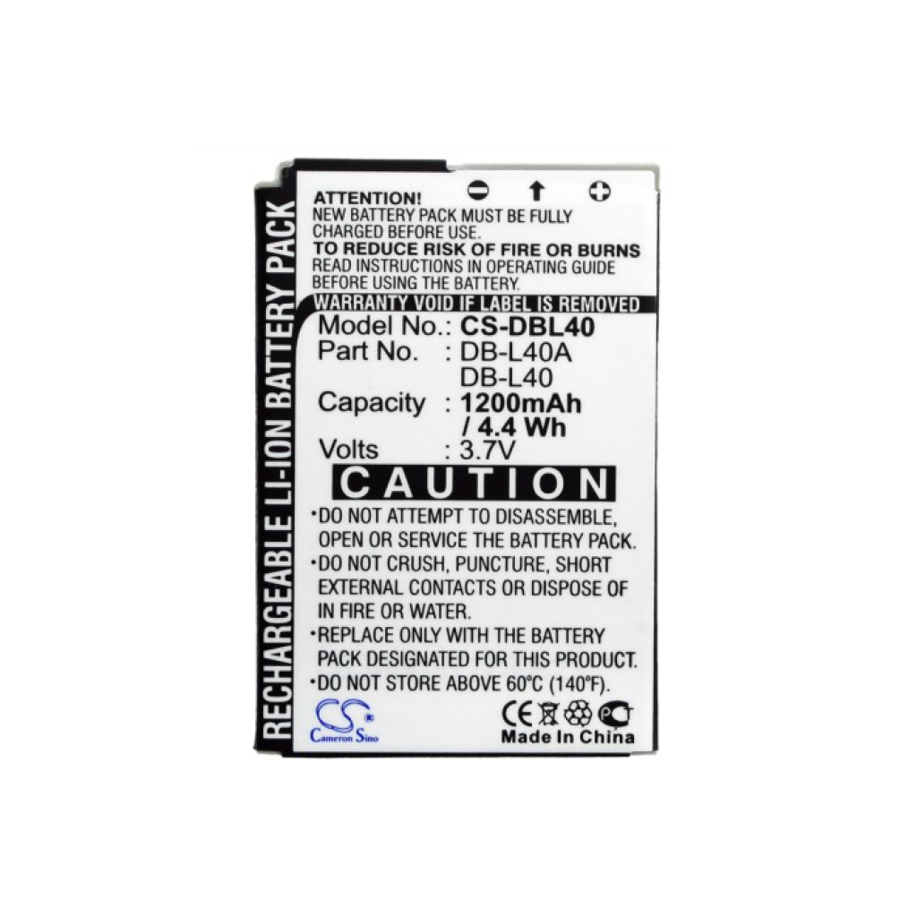 Batterij voor camera Sanyo CS-DBL40