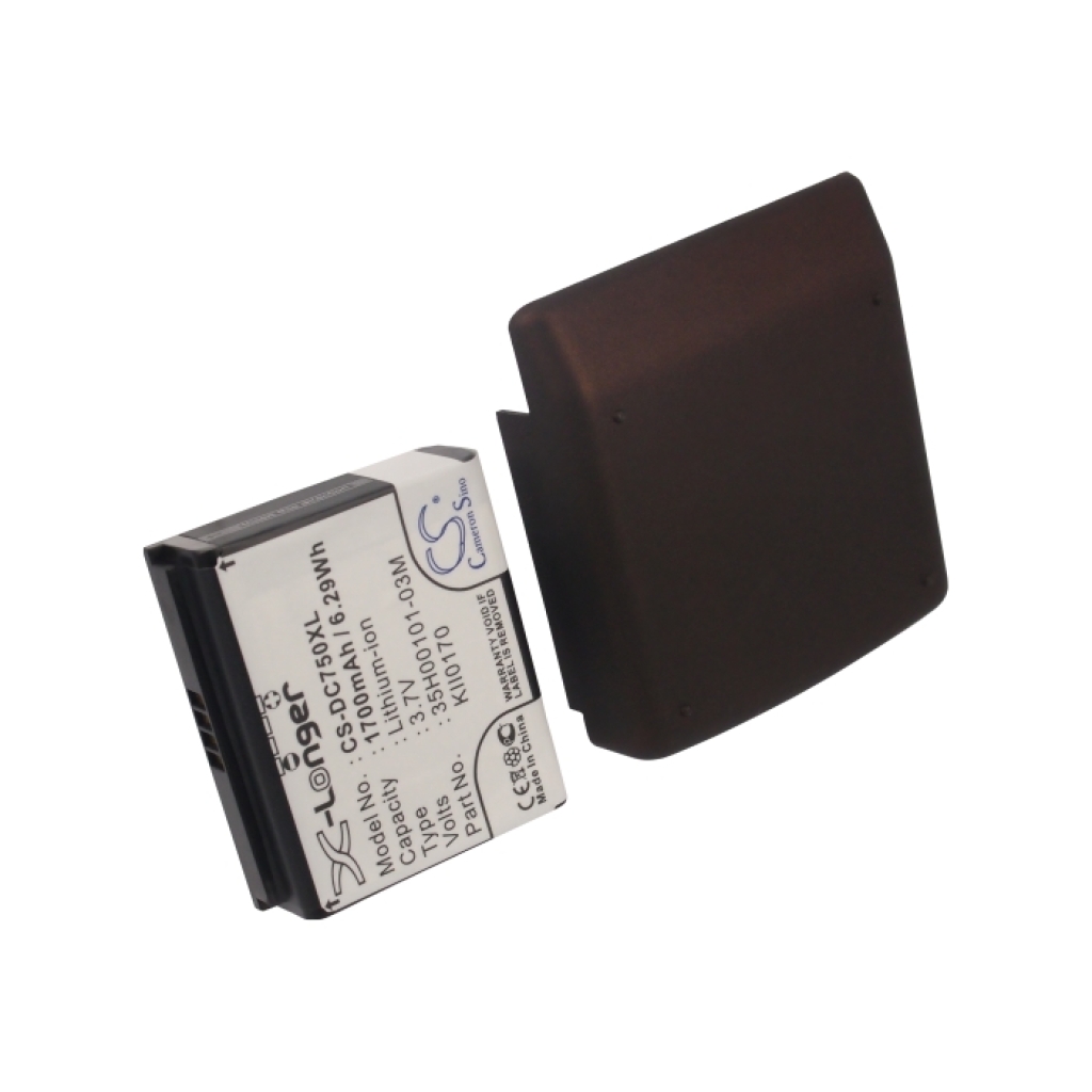 Batterij compatibel met Vodafone HTC T-Mobile DOPOD CS-DC750XL