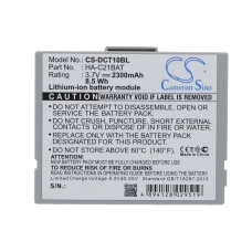 Remplacement de batterie compatible pour CASIO HA-C21BAT