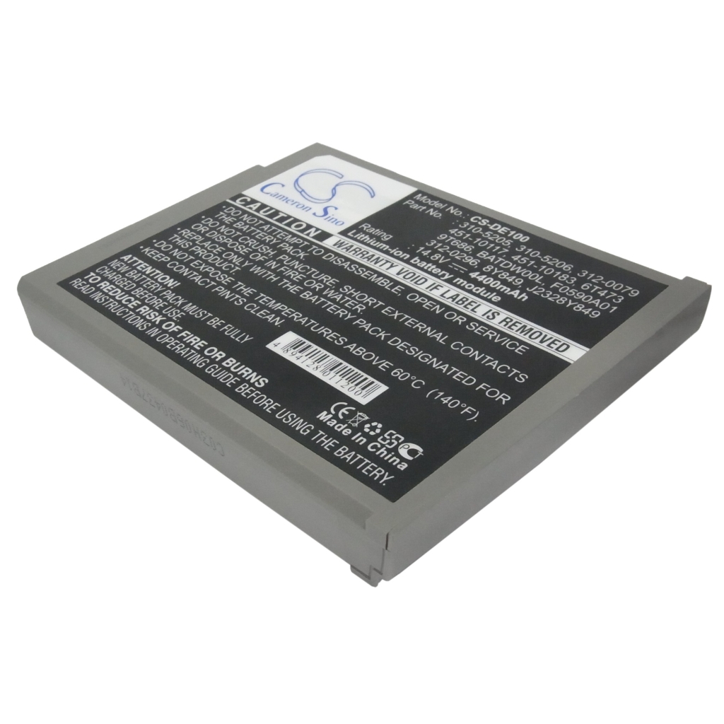 Batterij compatibel met DELL CS-DE100