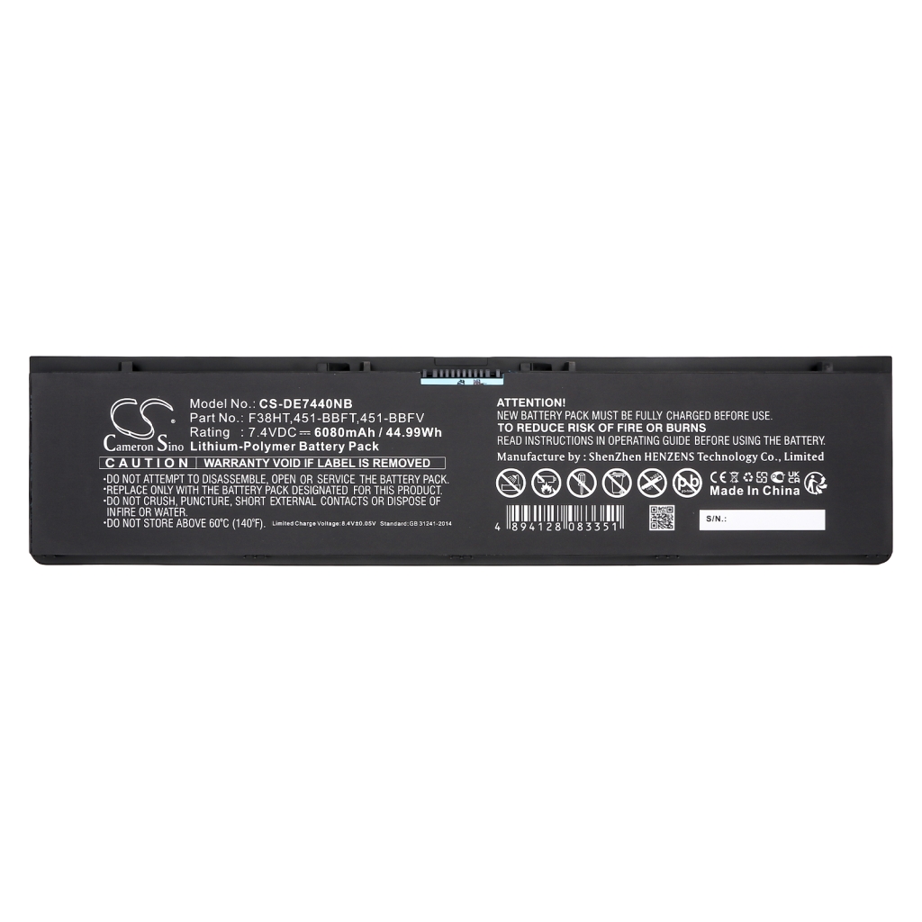 Batterij Vervangt MGH81