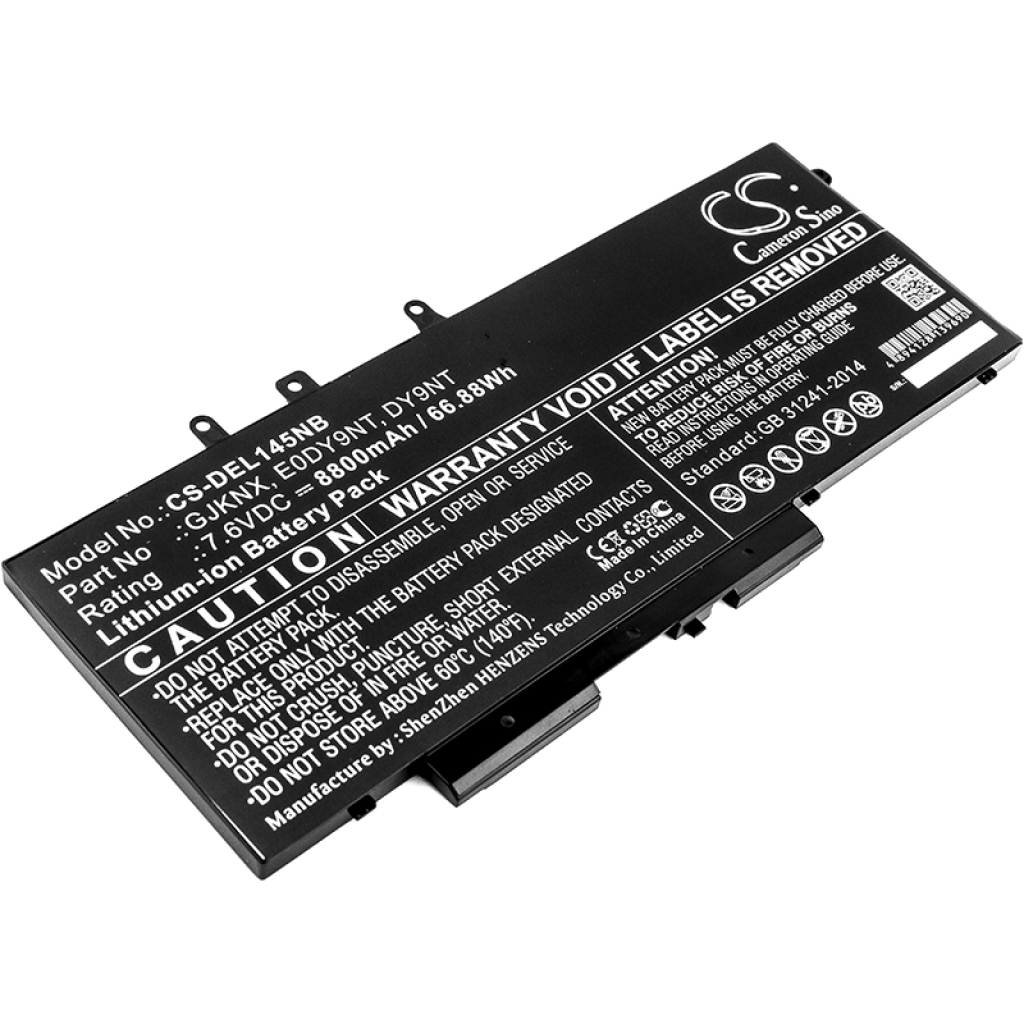 Batterij Vervangt GJKNX
