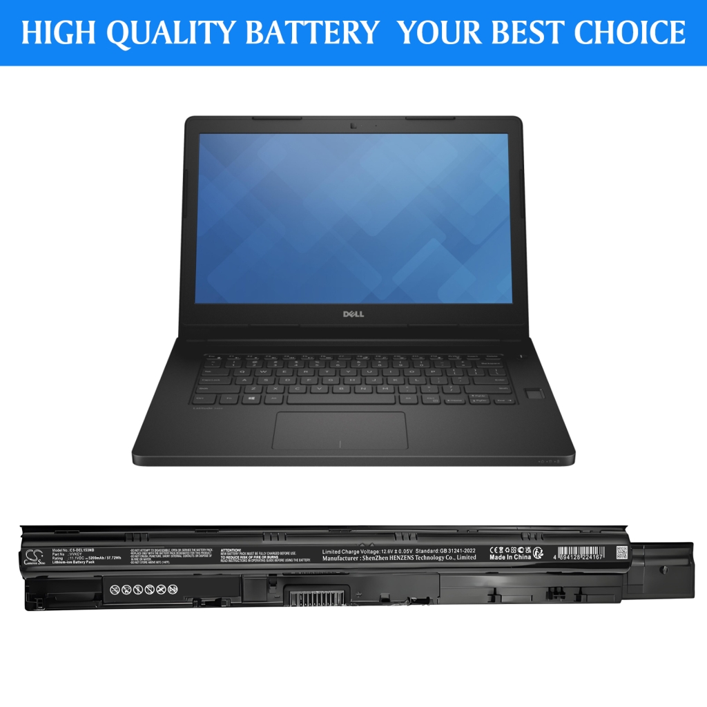 Notebook batterij DELL CS-DEL153NB