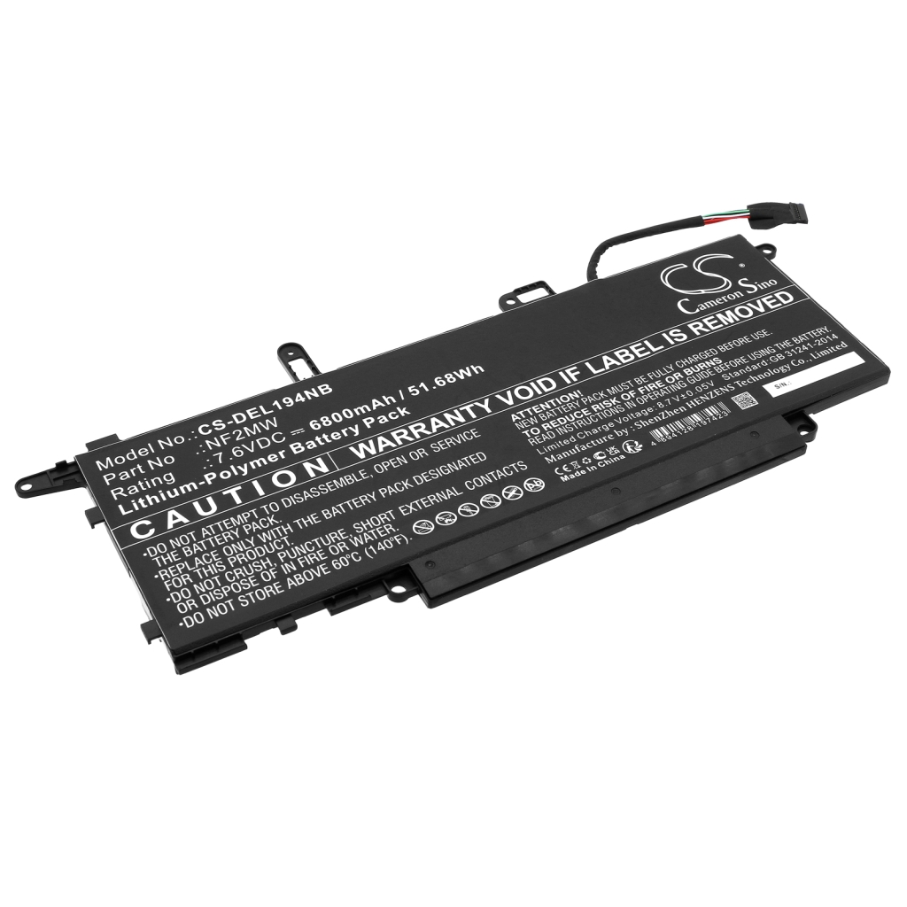 Batterij Vervangt 0CHWV6
