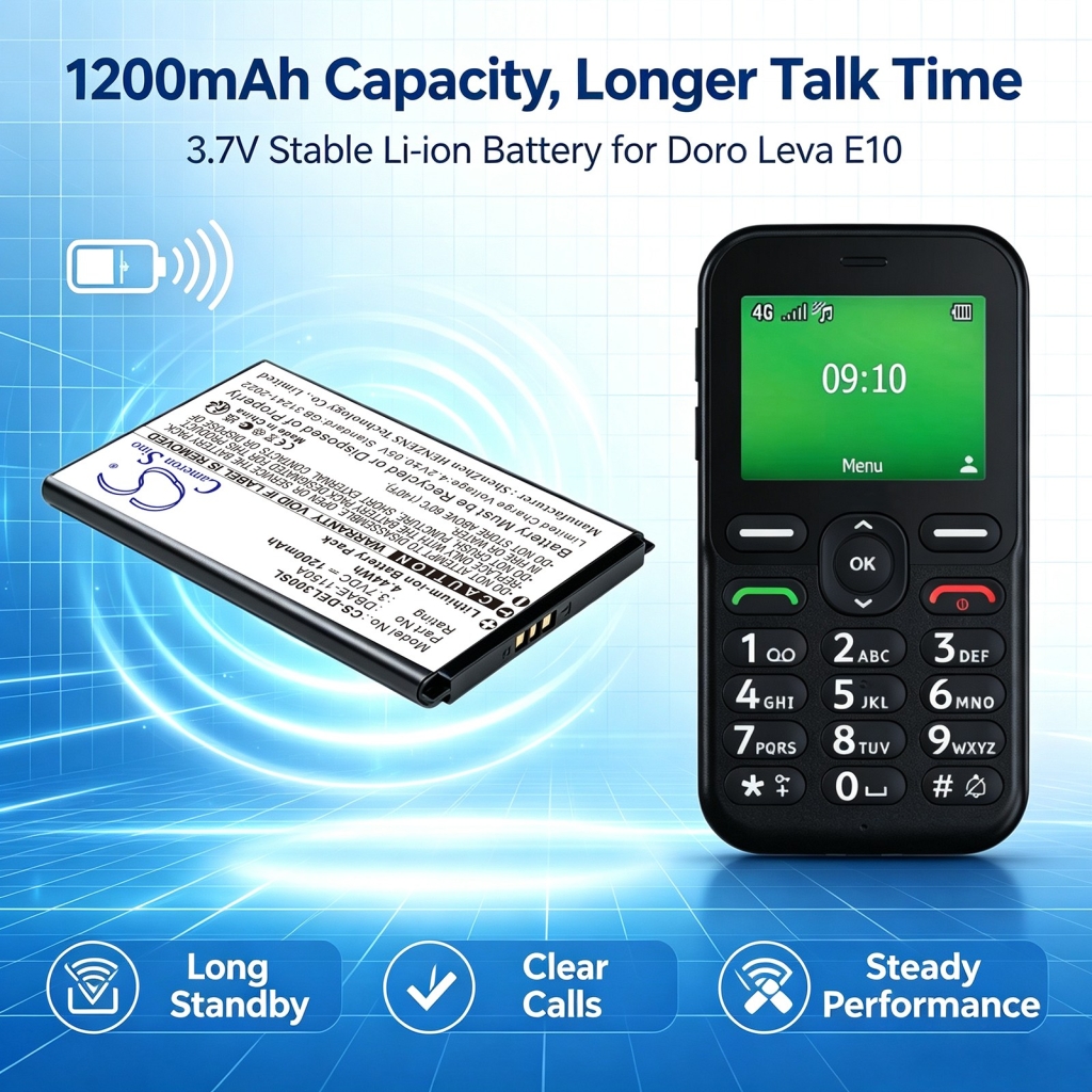 Batterij compatibel met Doro CS-DEL300SL
