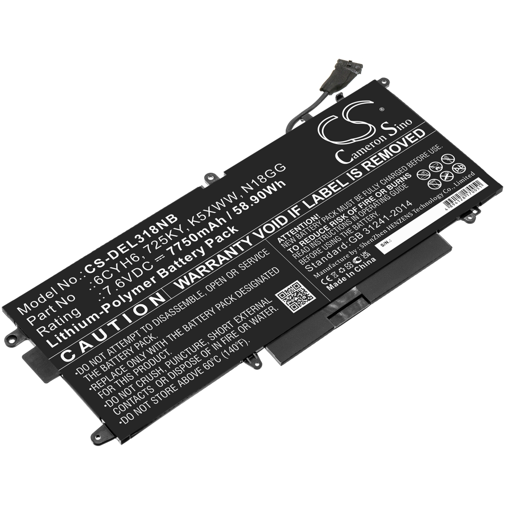 Batterij Vervangt N18GG