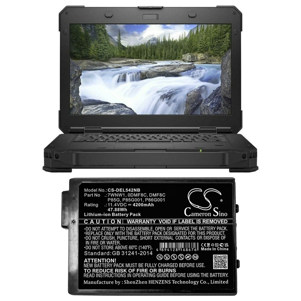 Batterij Vervangt P86G001