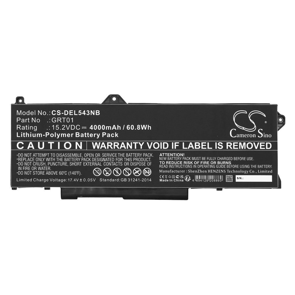 Batterij Vervangt P50E