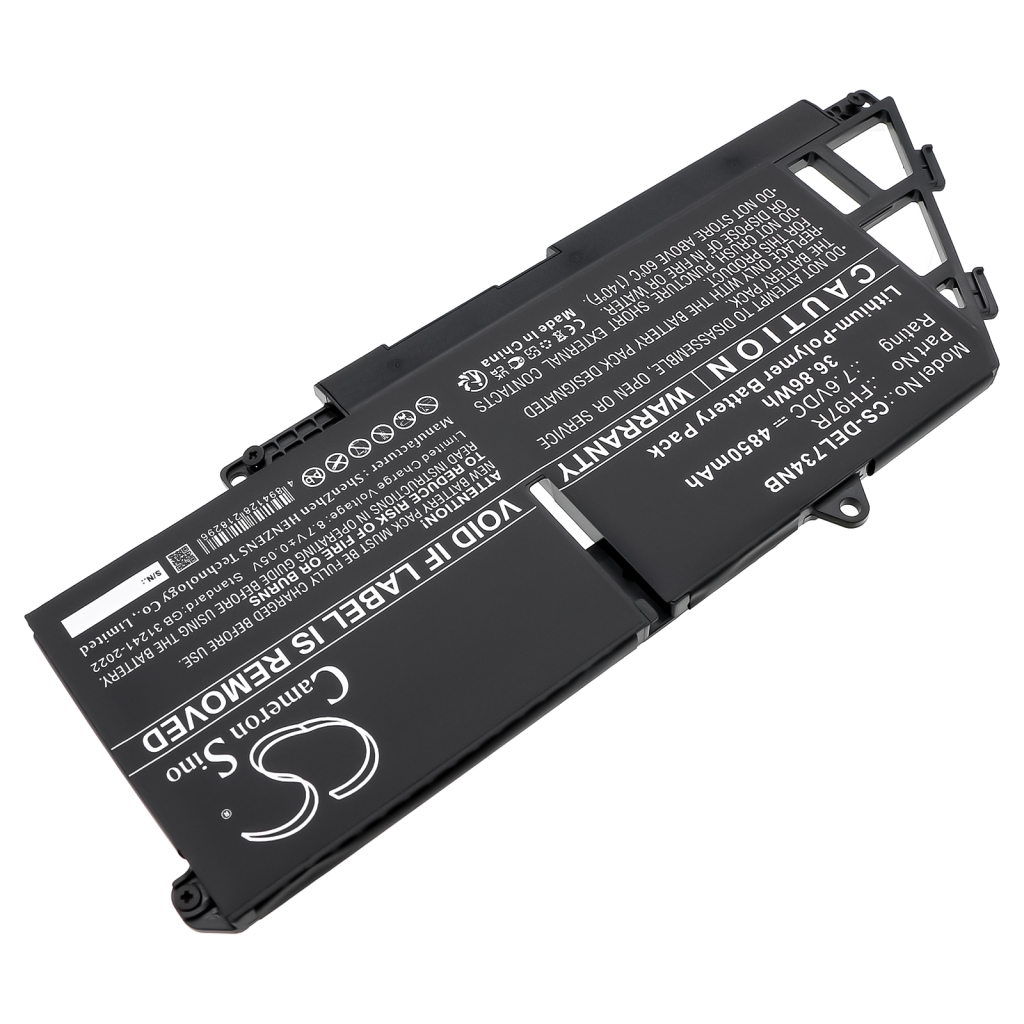 Notebook batterij DELL CS-DEL734NB