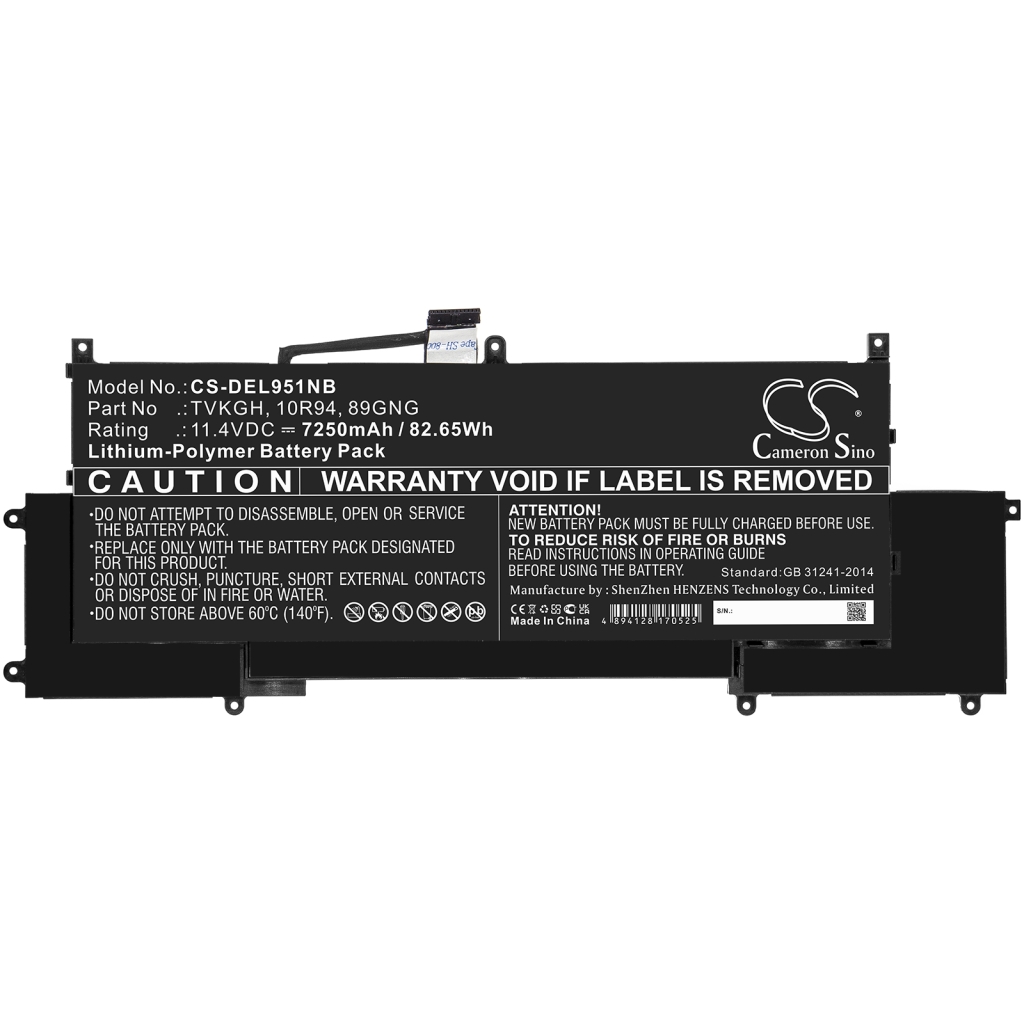Batterij Vervangt 10R94