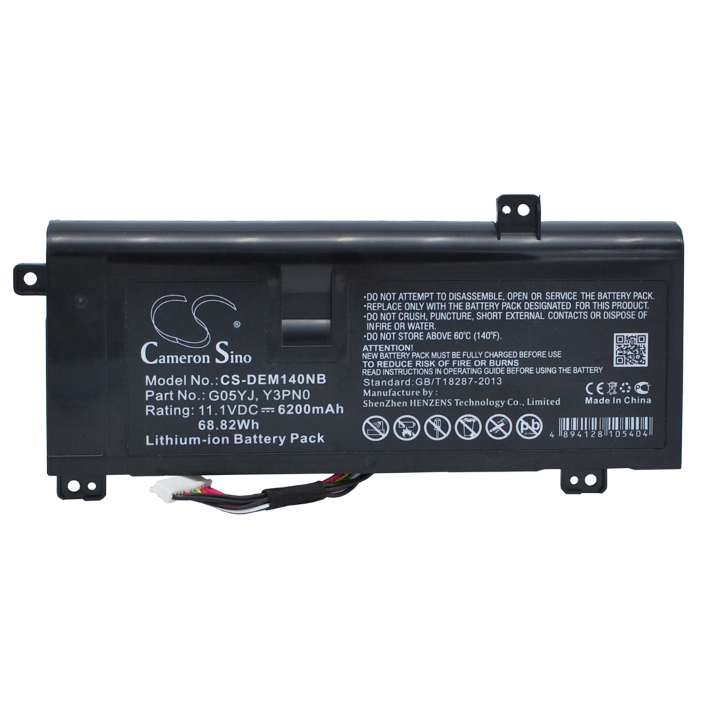Batterij Vervangt 08X70T