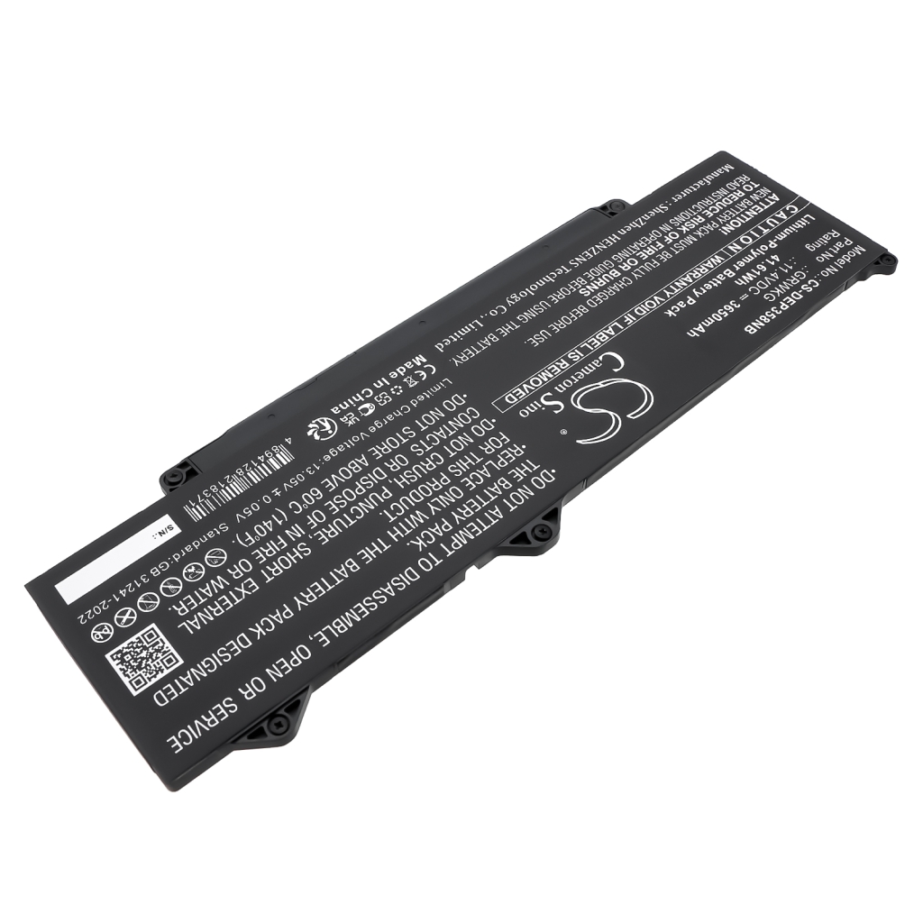 Notebook batterij DELL CS-DEP358NB