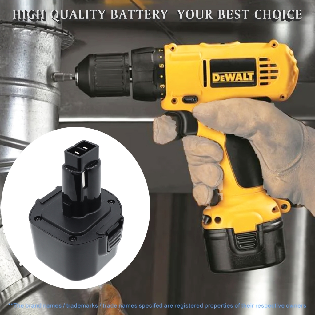 Batterij voor DeWalt DC925KA CS-DEW855PW