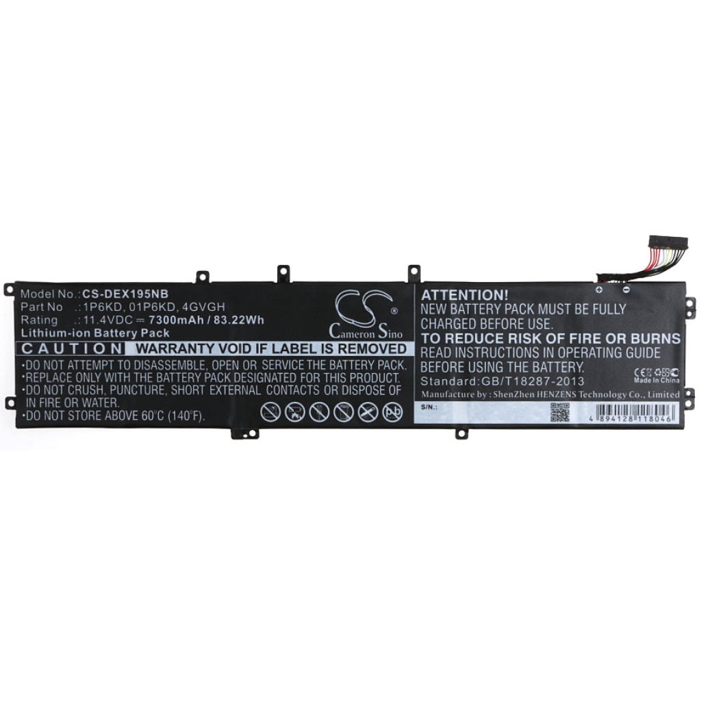 Batterij Vervangt P56F