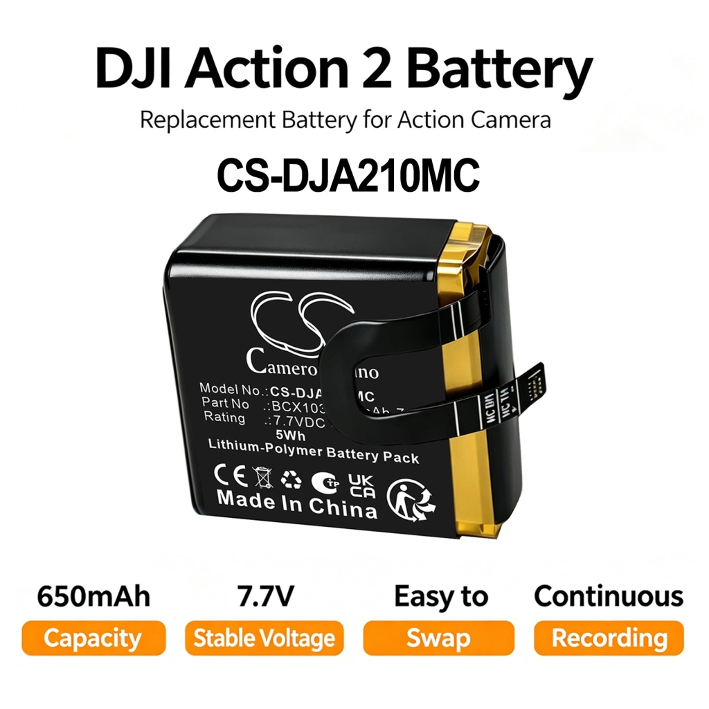 Batterij compatibel met Dji CS-DJA200MC